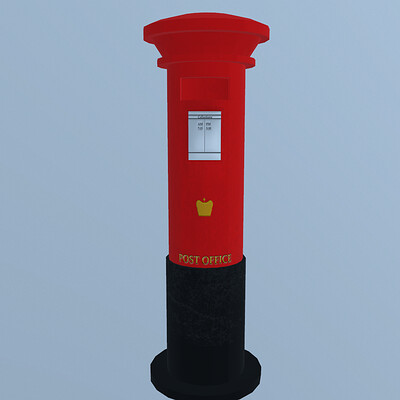 British post box