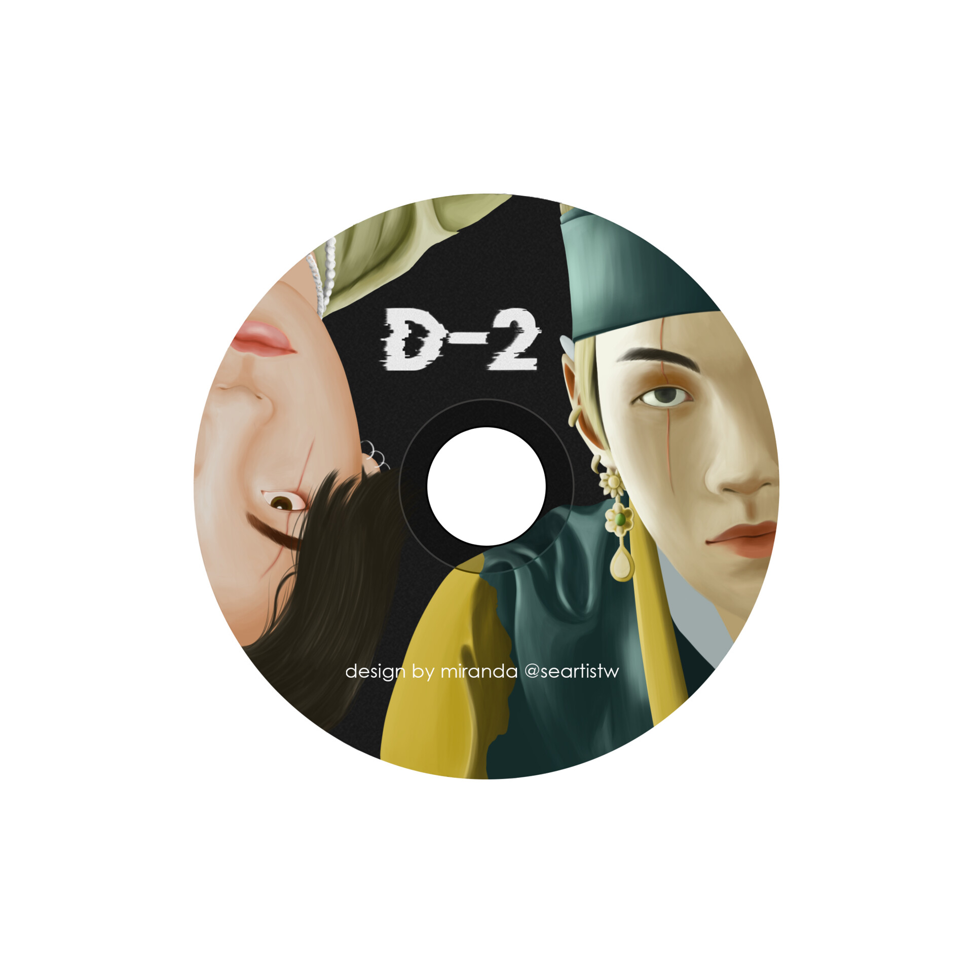 Artstation D2 Mixtape Cd Image Digital Painting Of Agust D Miranda Artstation D2 Mixtape Cd Image Digital Painting Of Agust D Miranda