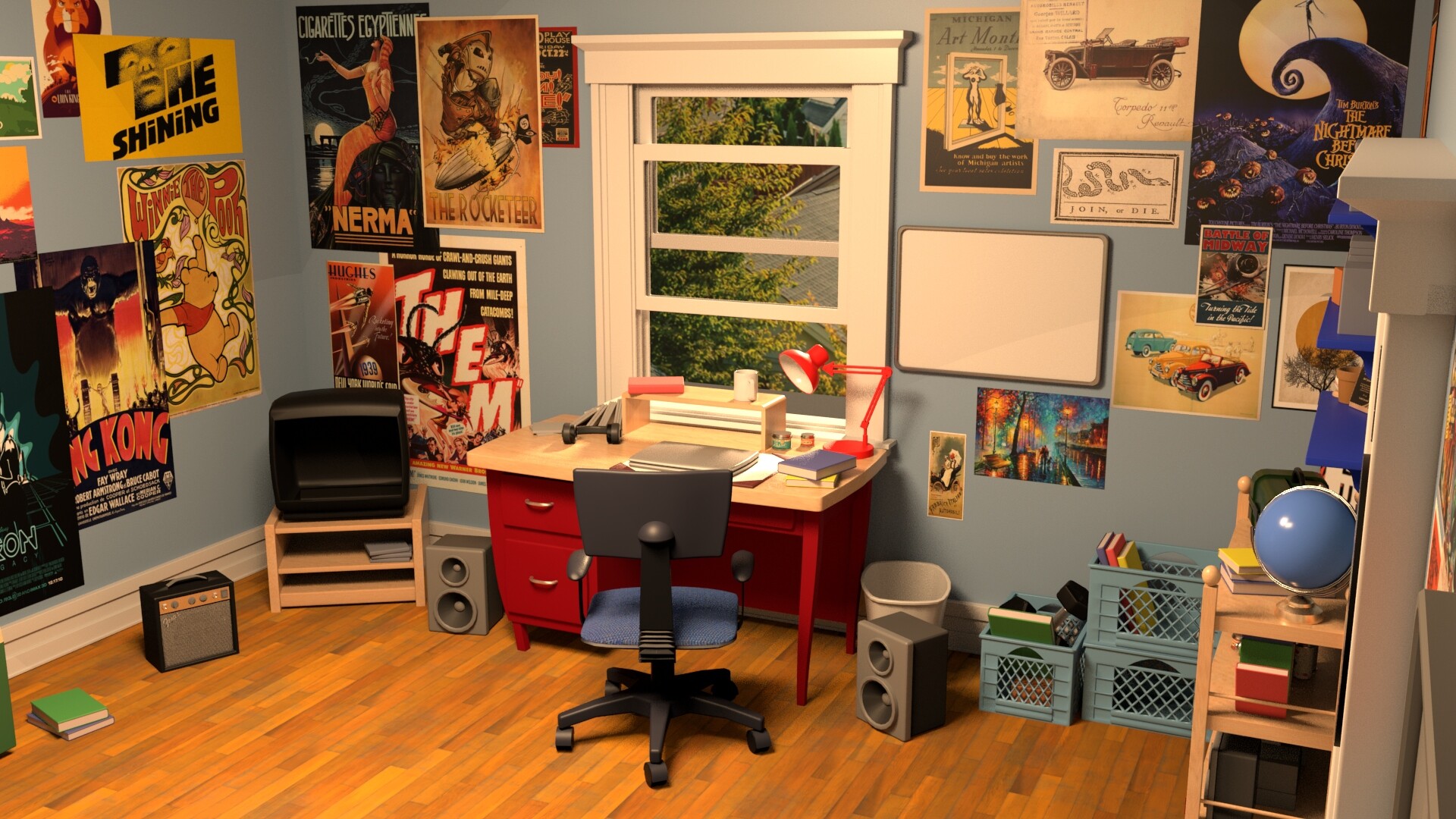 Toy story shop desk chair