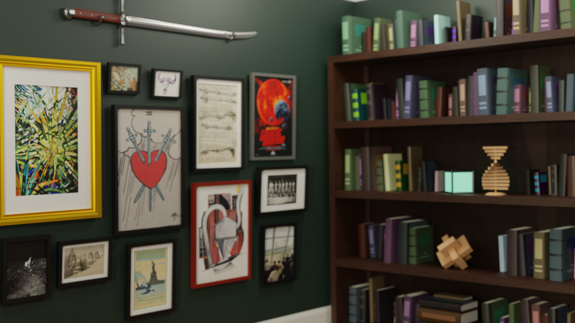ArtStation - Fake Office Background