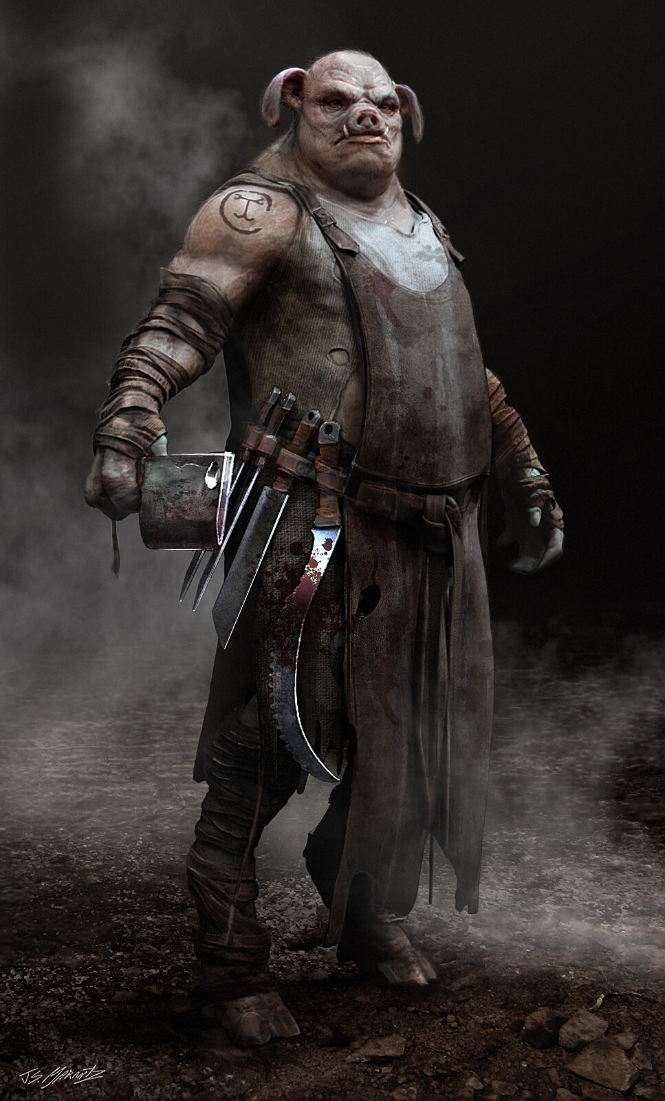 Pig Butcher Concept