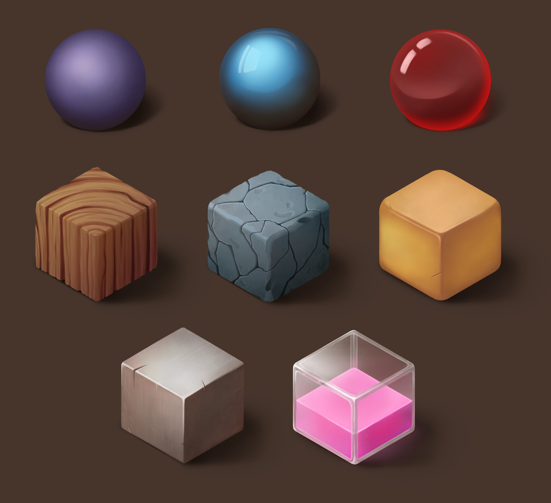 Project texture. Materials project.