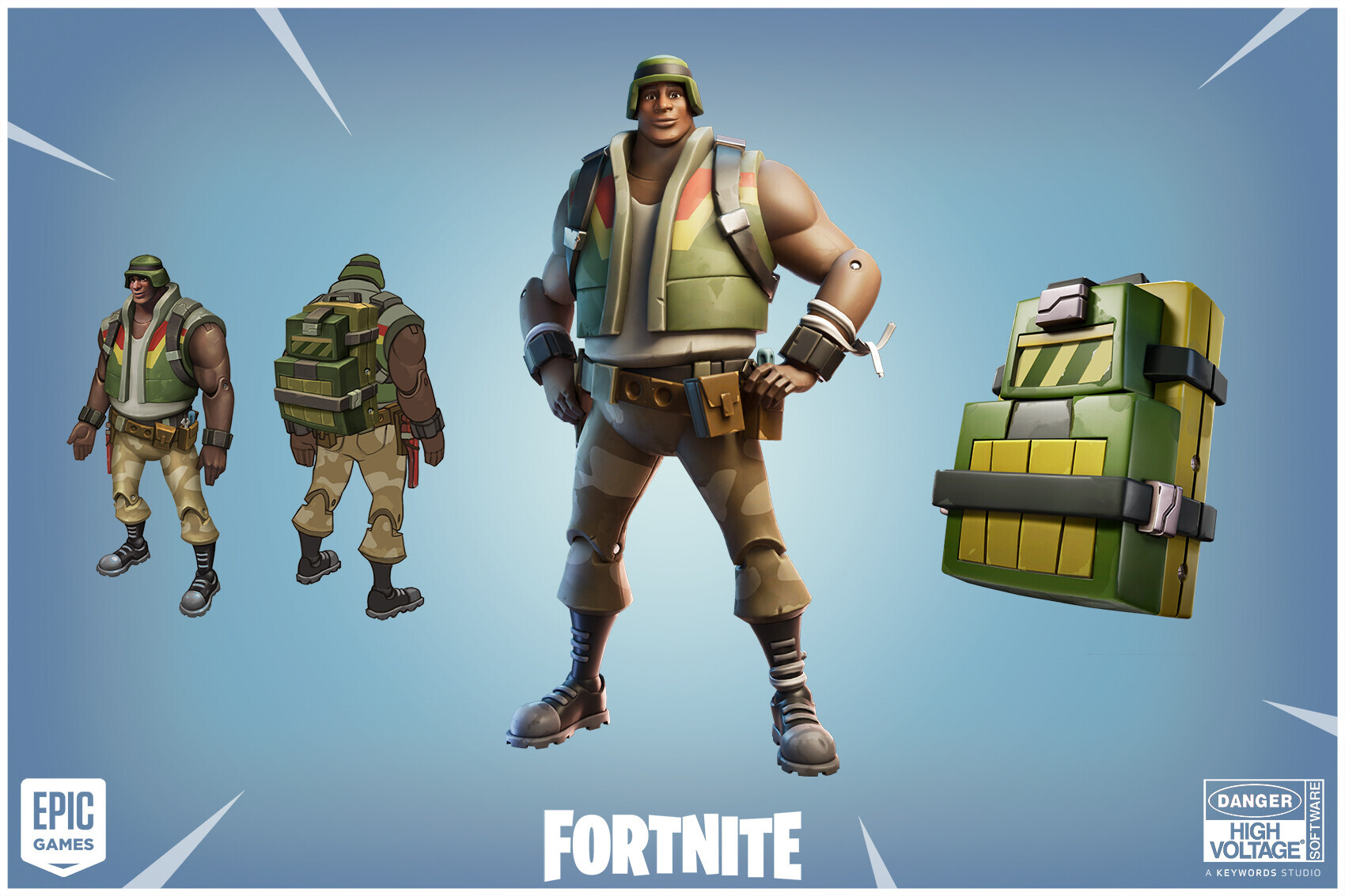 Fortnite save the world on sale backpack