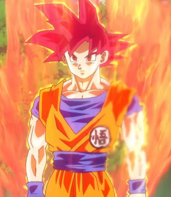 ArtStation - Super Saiyan God Goku By Phan Huu Trung