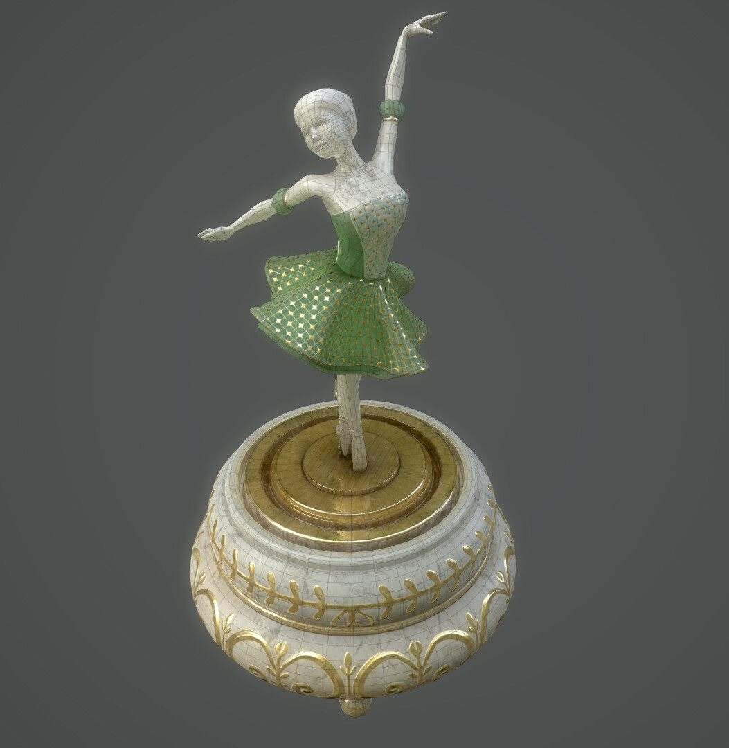 ArtStation - Music Box Prop