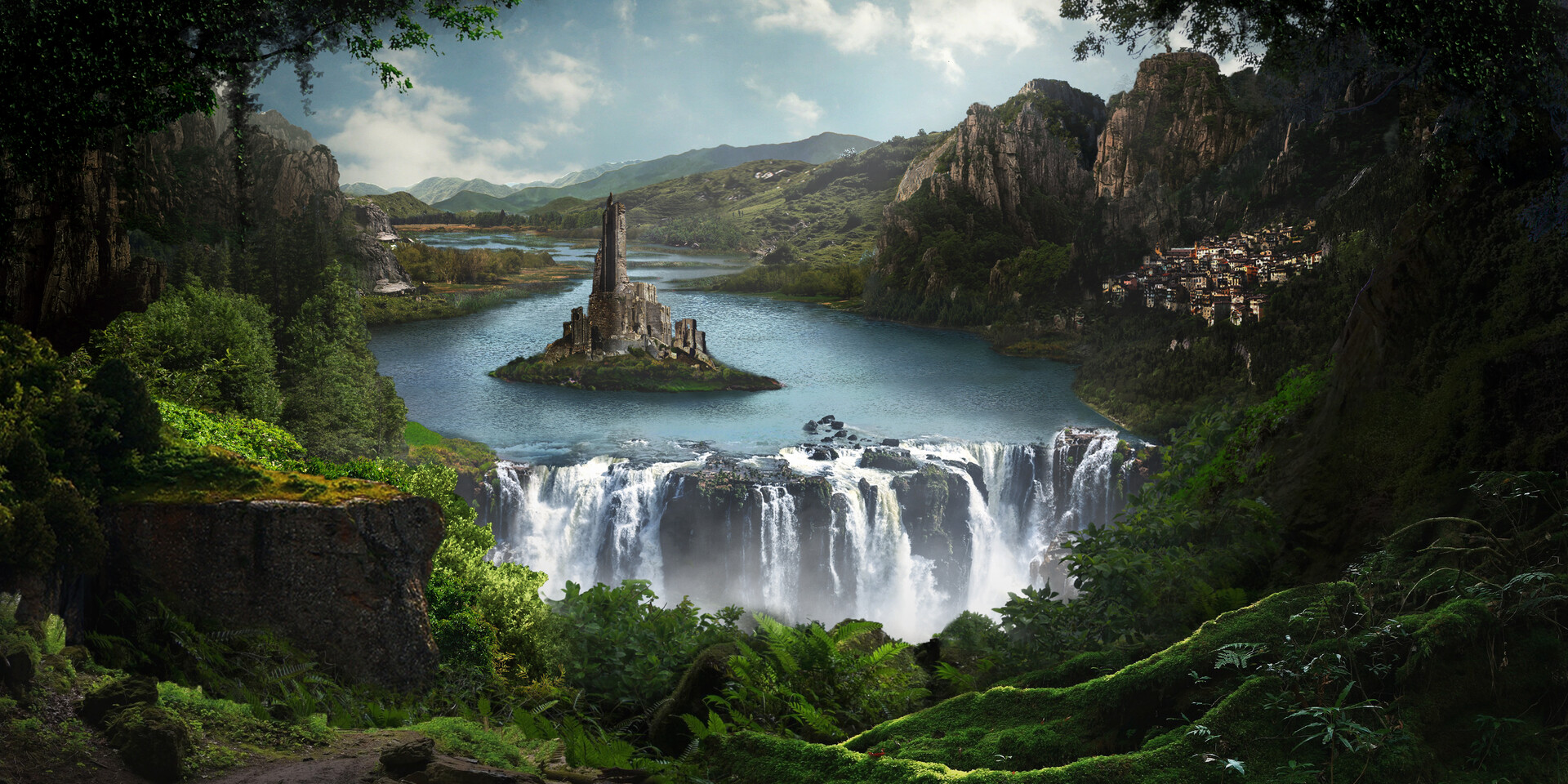 Sumin Jo Matte Painting Waterfall   Sumin Jo Waterfall 18 