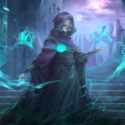 ArtStation - Fabian the Wandering Wizard - Legends of Novus, Andrea Butera