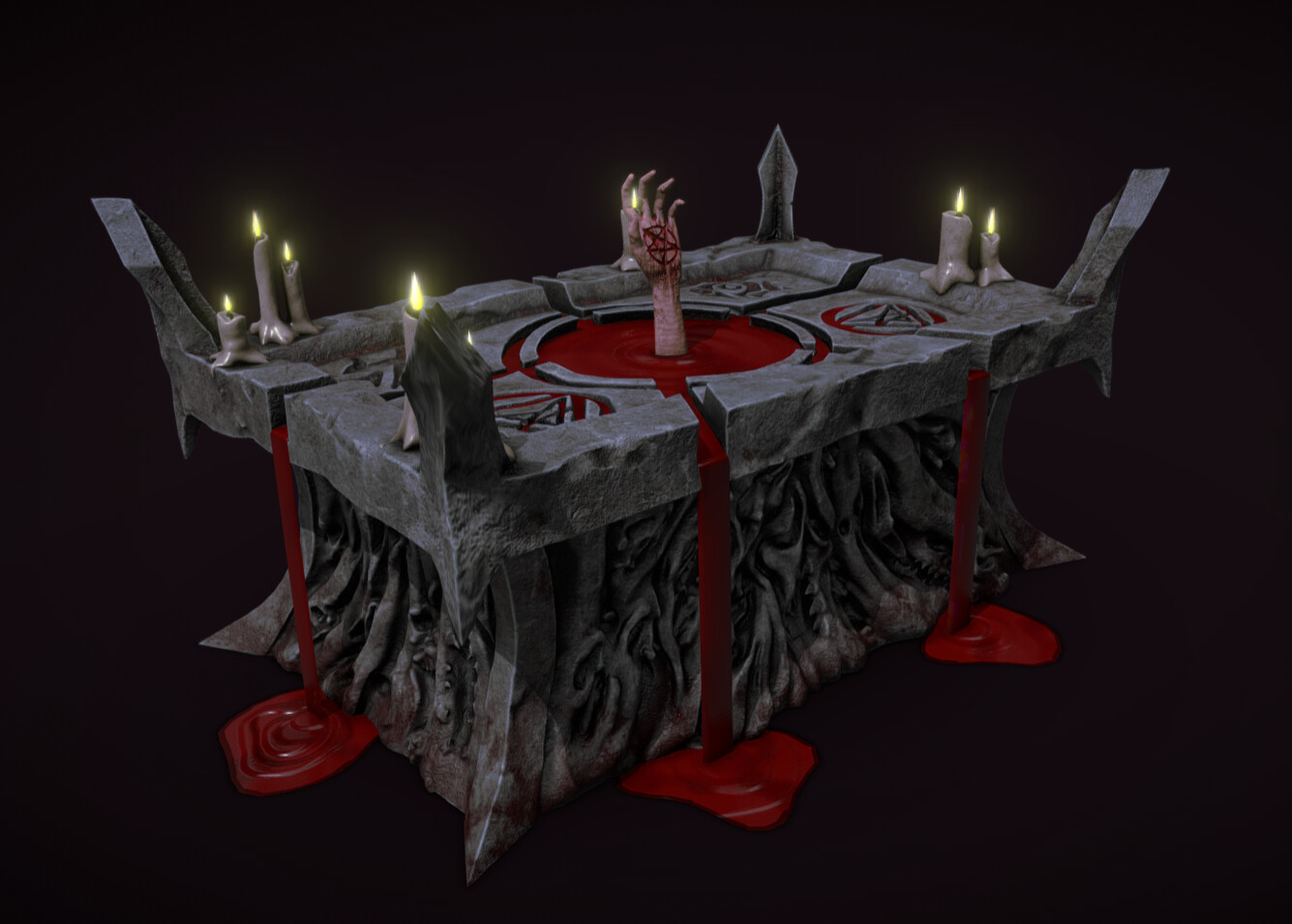 ArtStation Blood Altar