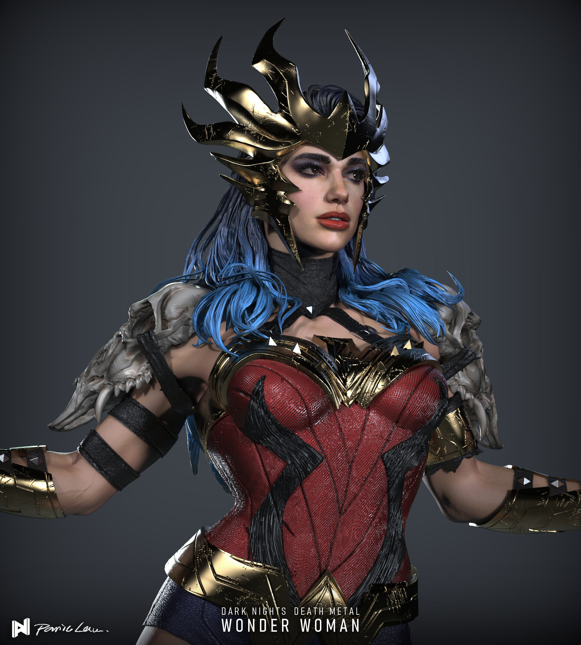 death metal wonder woman chase