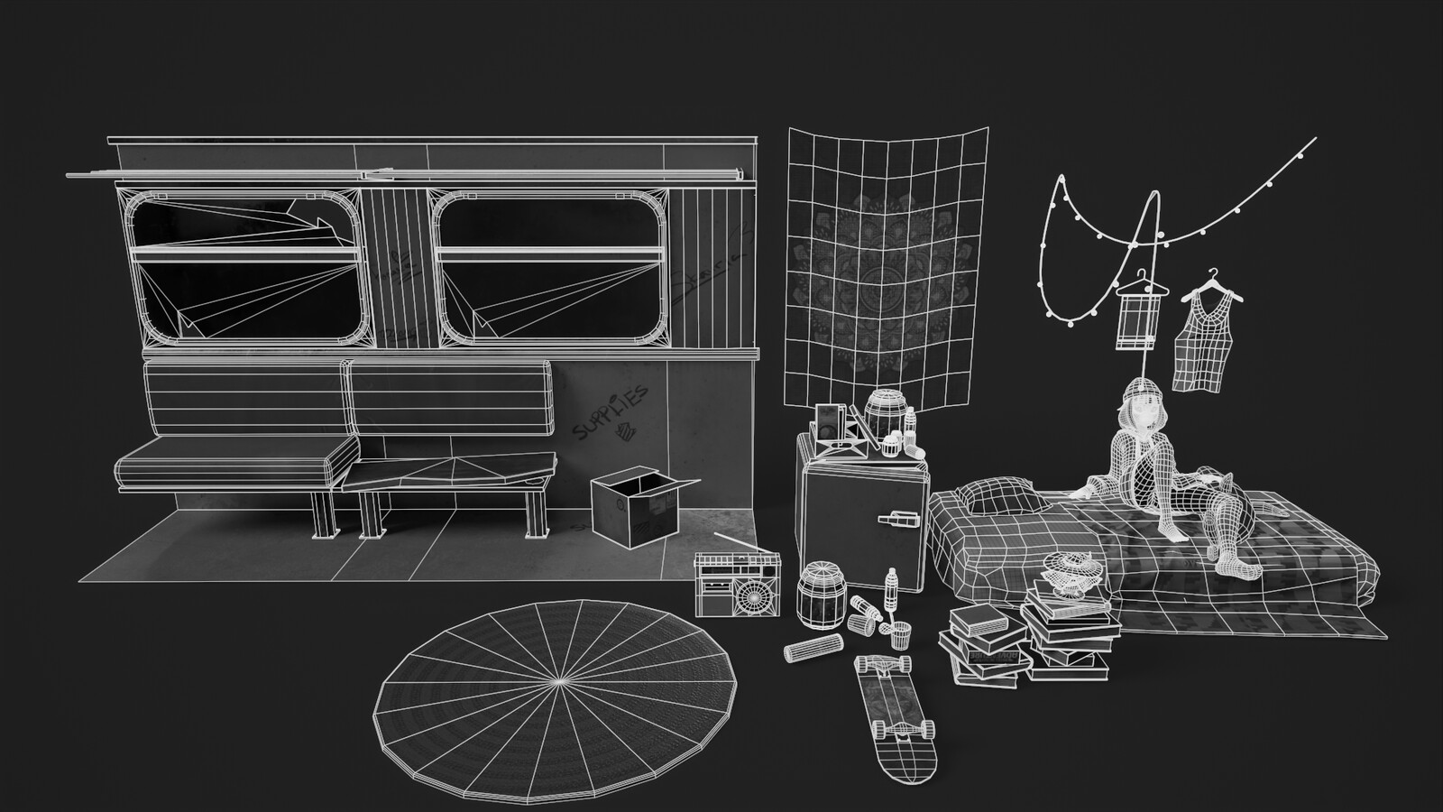 Asset Wireframe