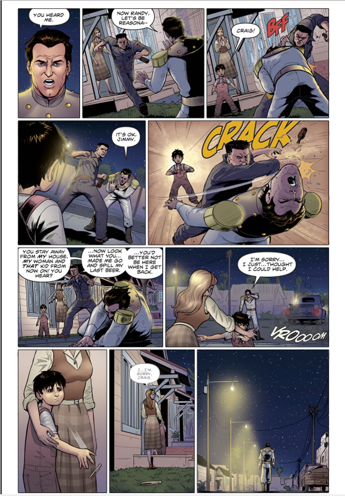 Colors by Felipe Obando
Letterer Deron Bennett