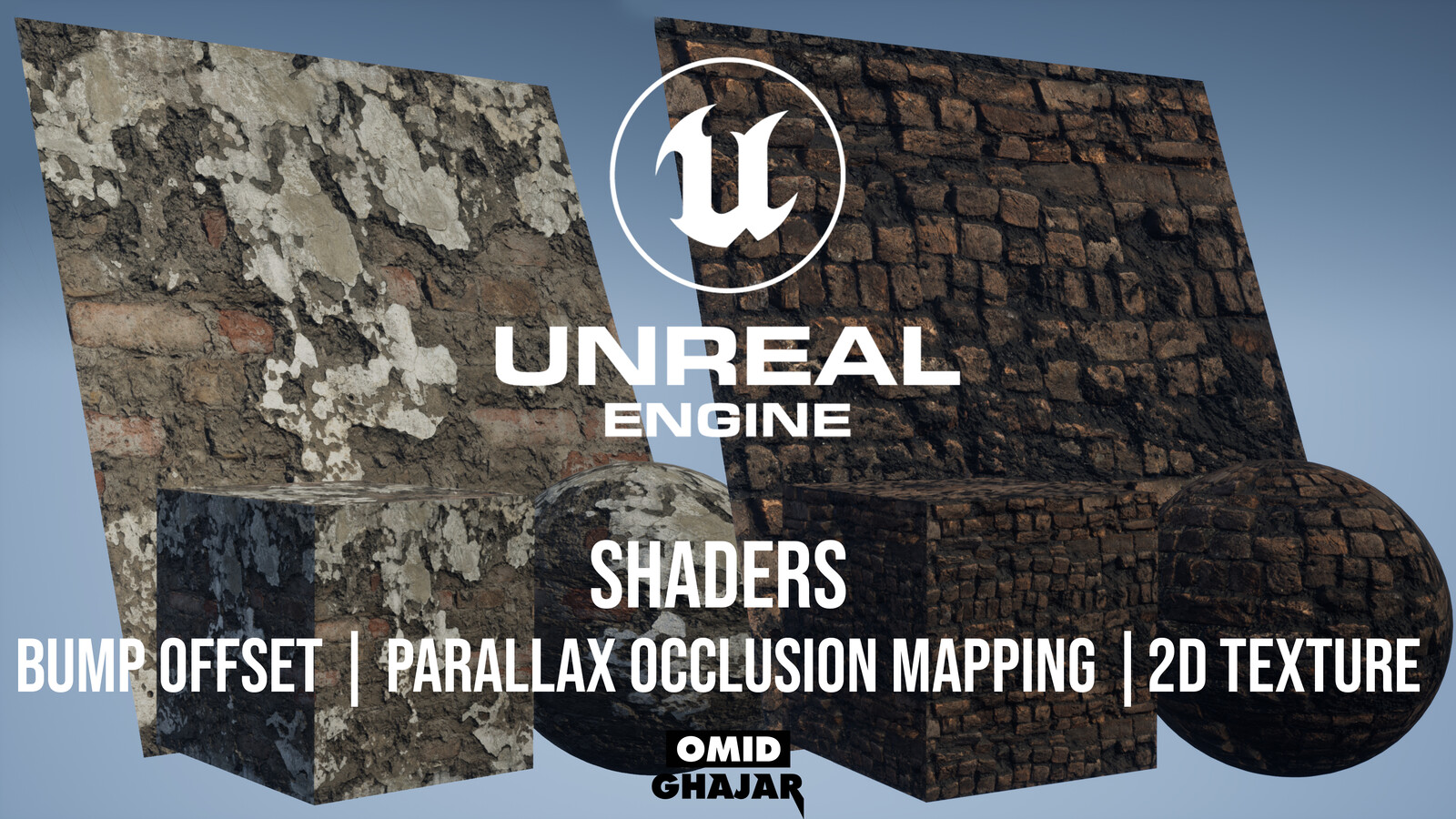 Omid Ghajar - UE4 Shader Development - Parallax Occlusion Mapping|Bump ...