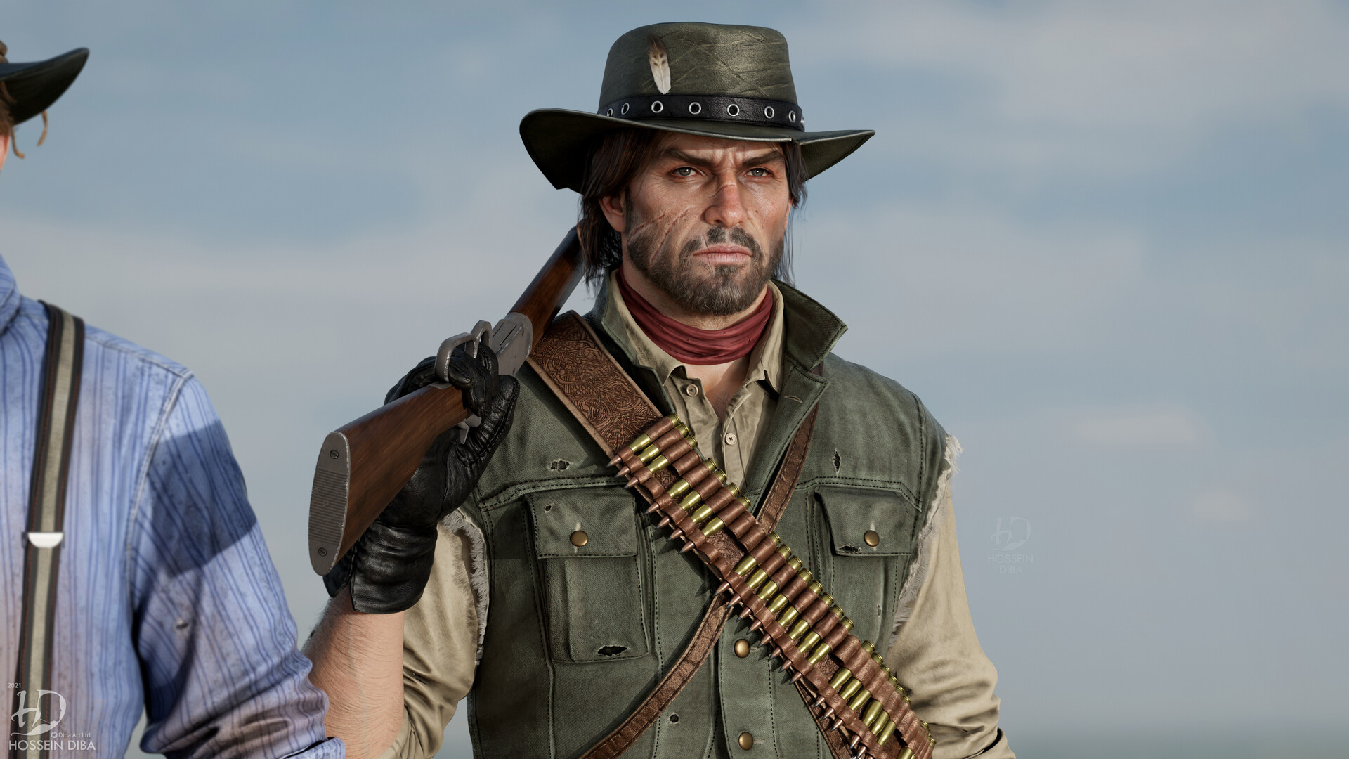 Next-Gen Arthur Morgan From Red Dead Redemption 2 By Hossein Diba