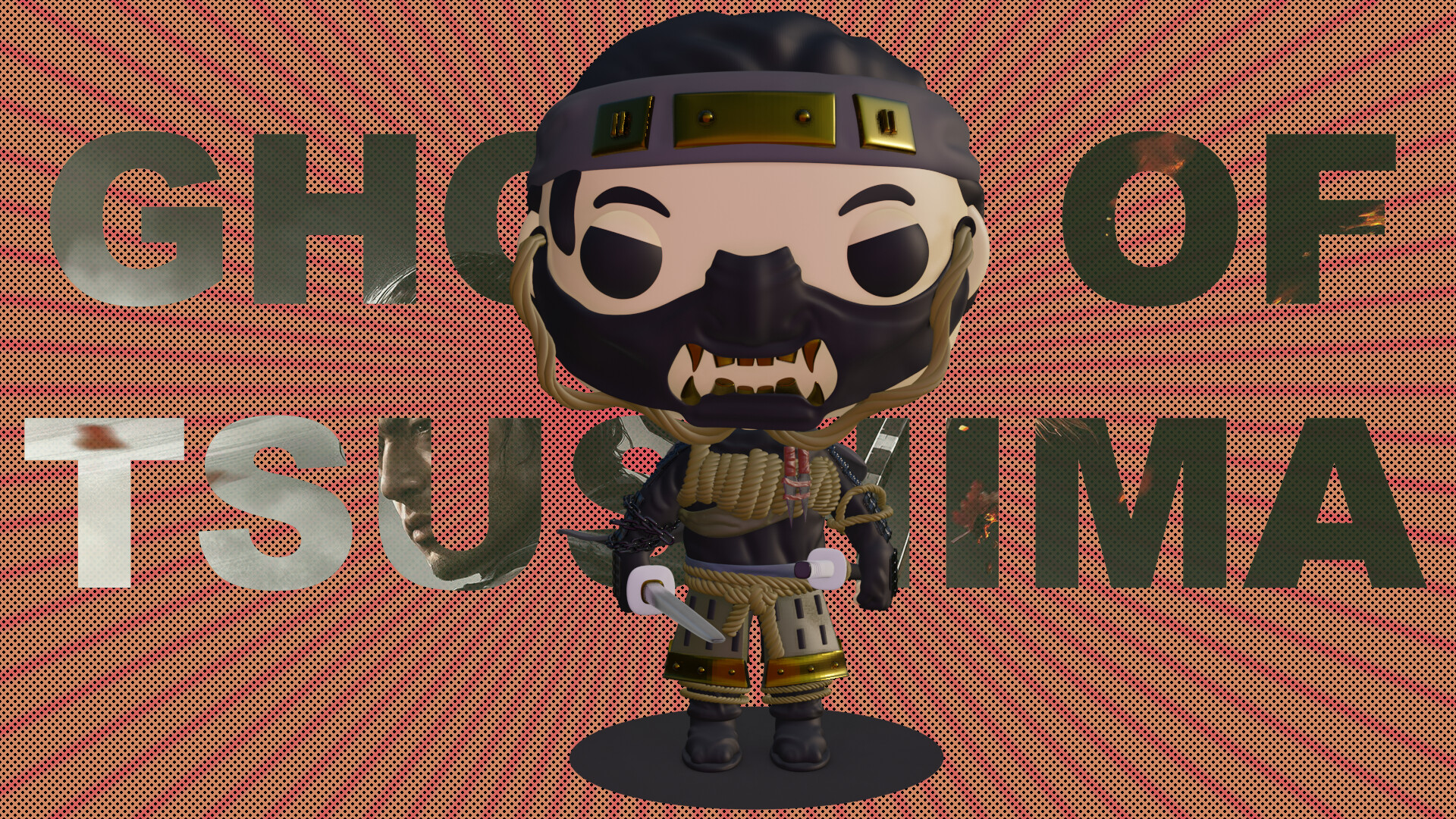 ghost of tsushima funko pops
