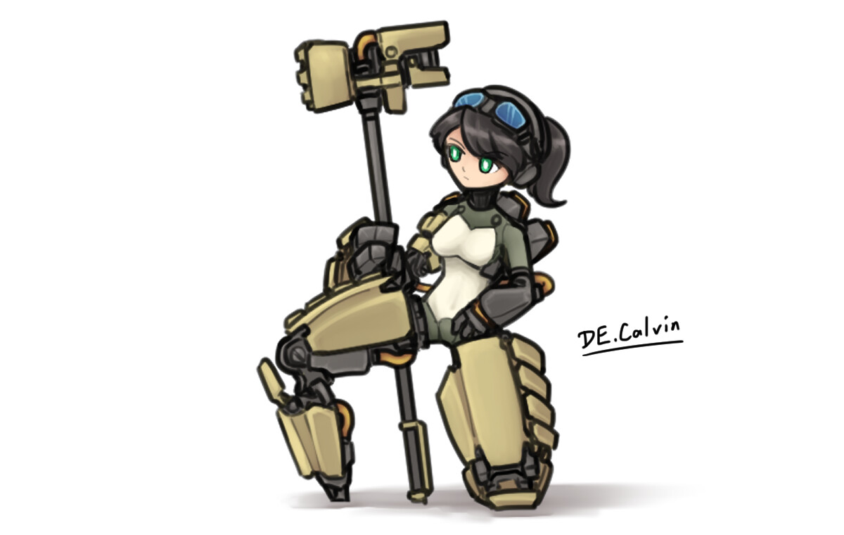 Artstation 突击手 De Calvin Artstation 突击手 De Calvin