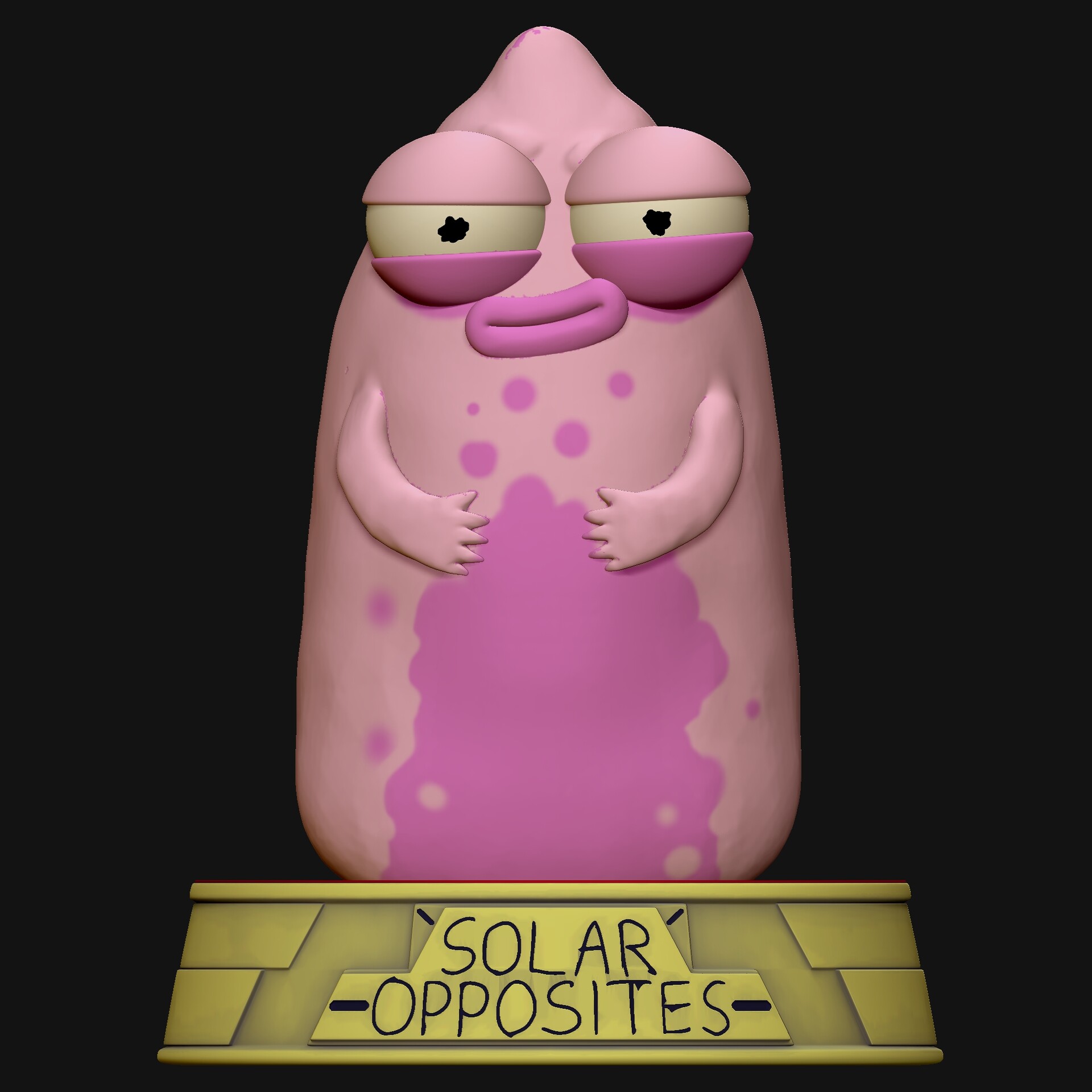 ArtStation Pupa Solar Opposites FREE 3d print model