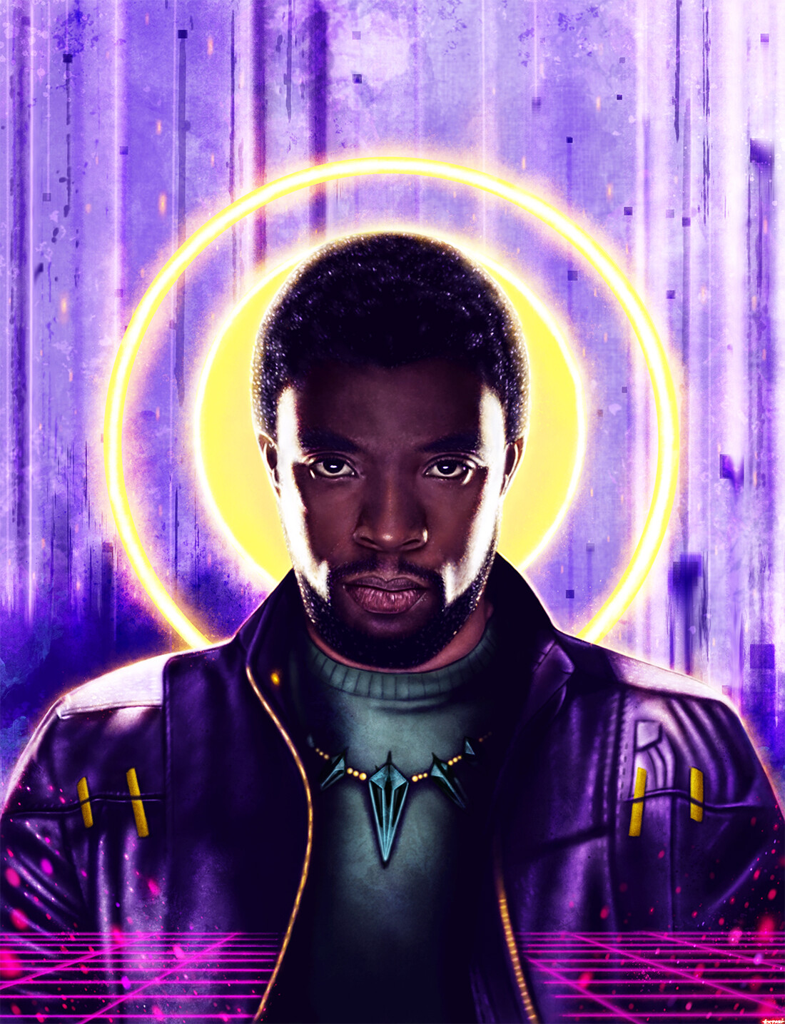 ArtStation - What If? - T'Challa Starlord