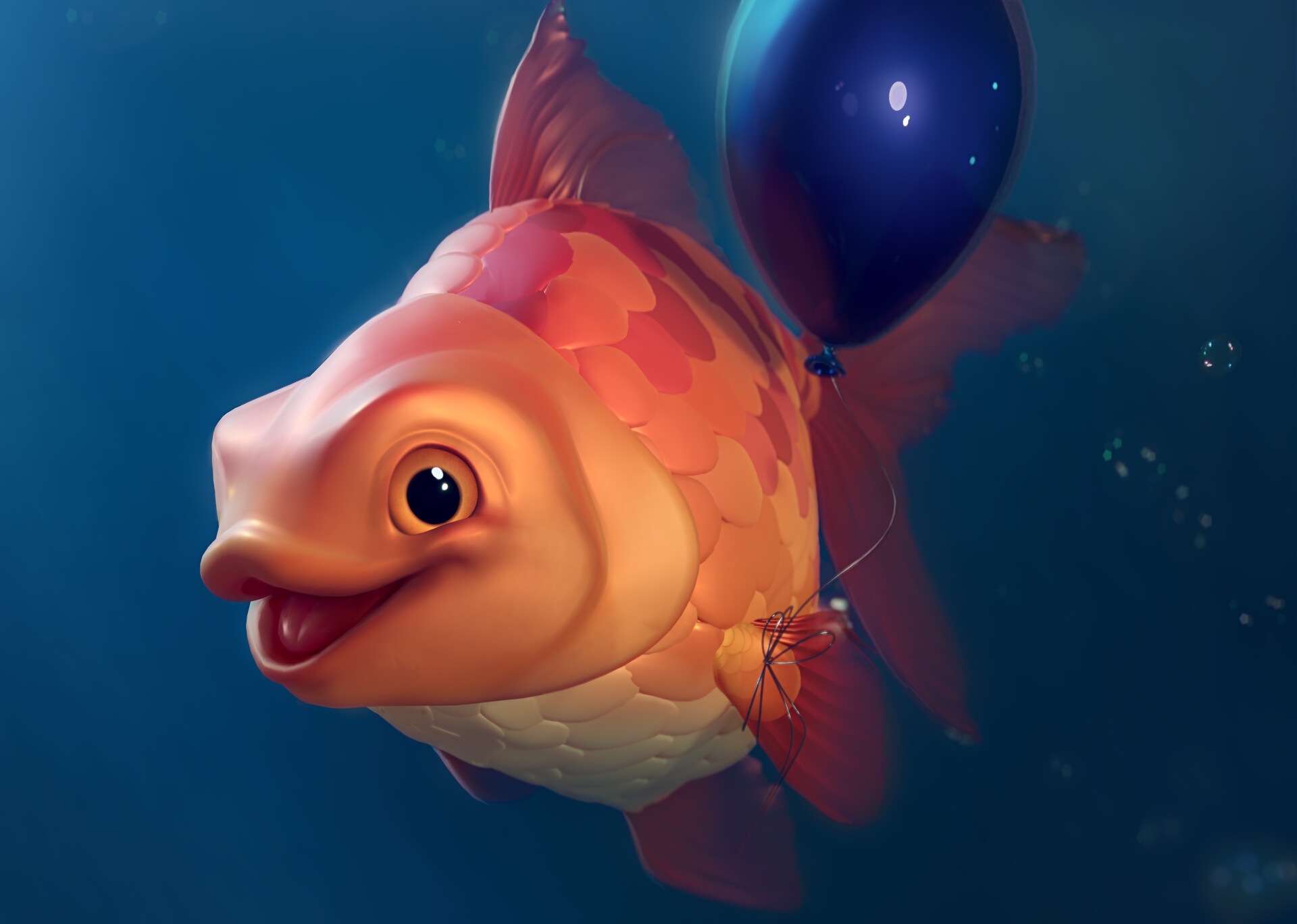 Artstation - Happy Fish