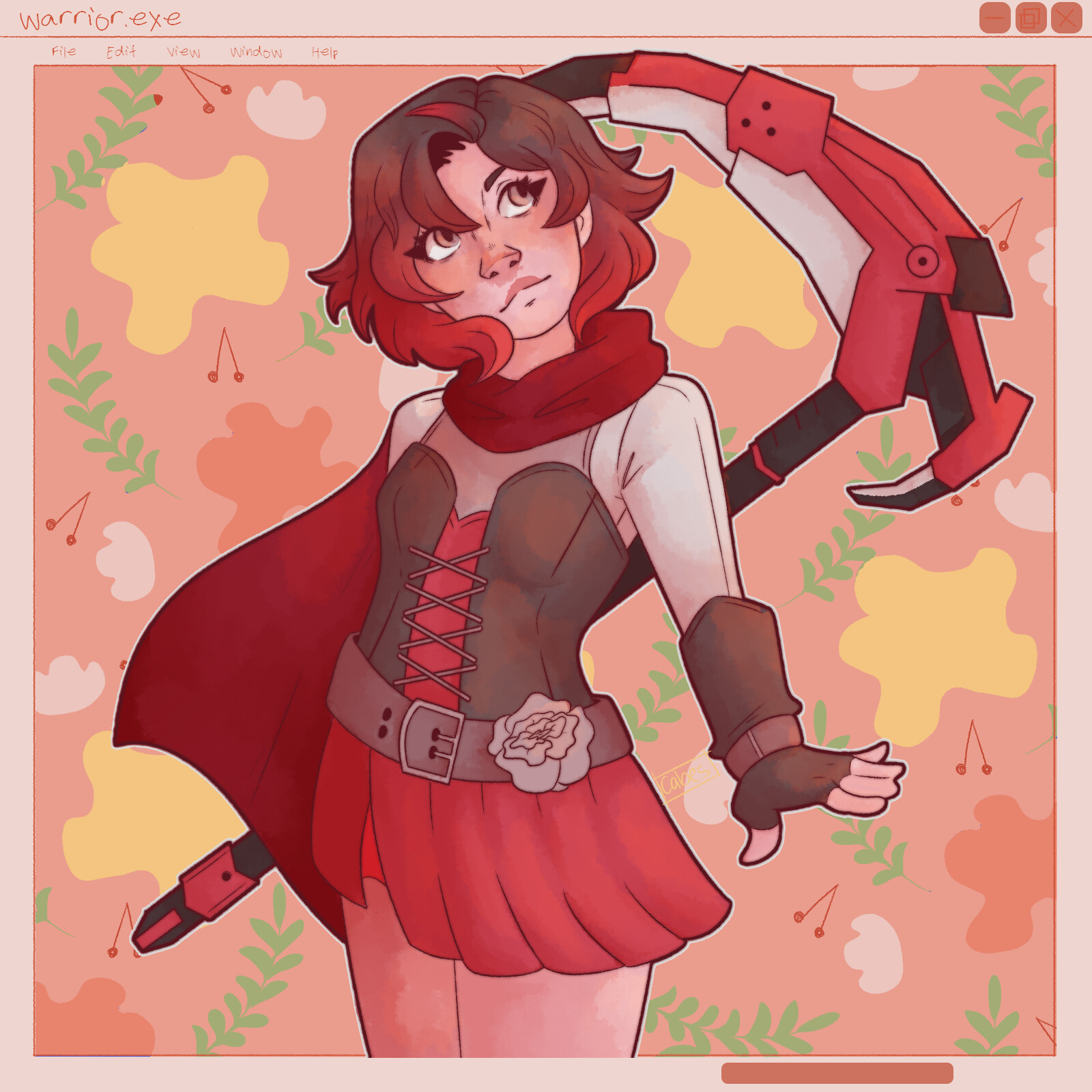 ArtStation - Fan Art- Ruby Rose and Crescent Rose