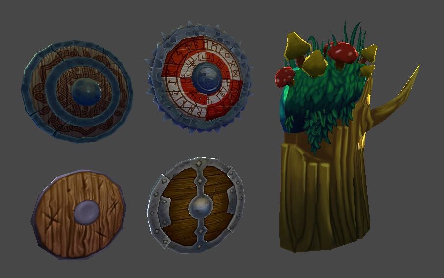 Benjamin Rigotti - Hand painted weapons