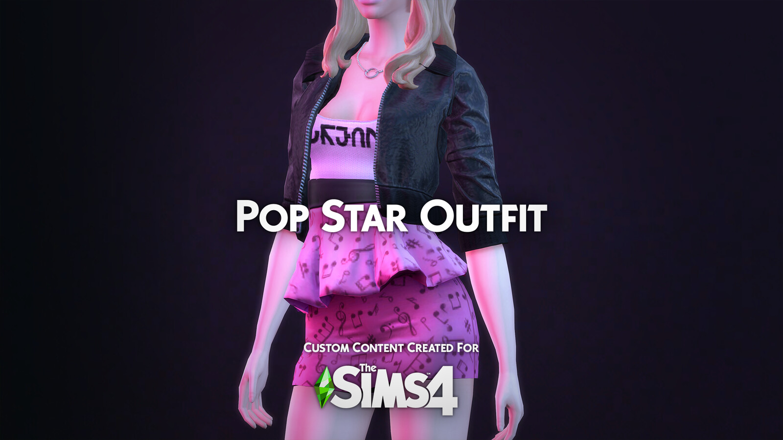 Alex - Pop Star Outfit - The Sims 4 Style