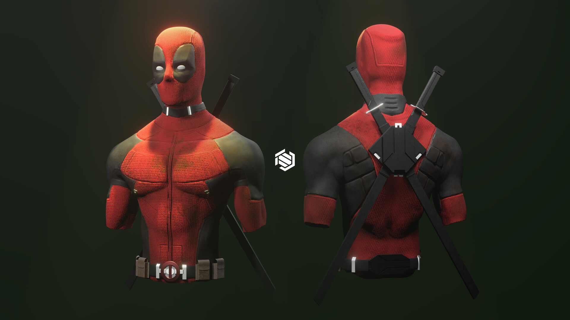 Deadpool 3d model