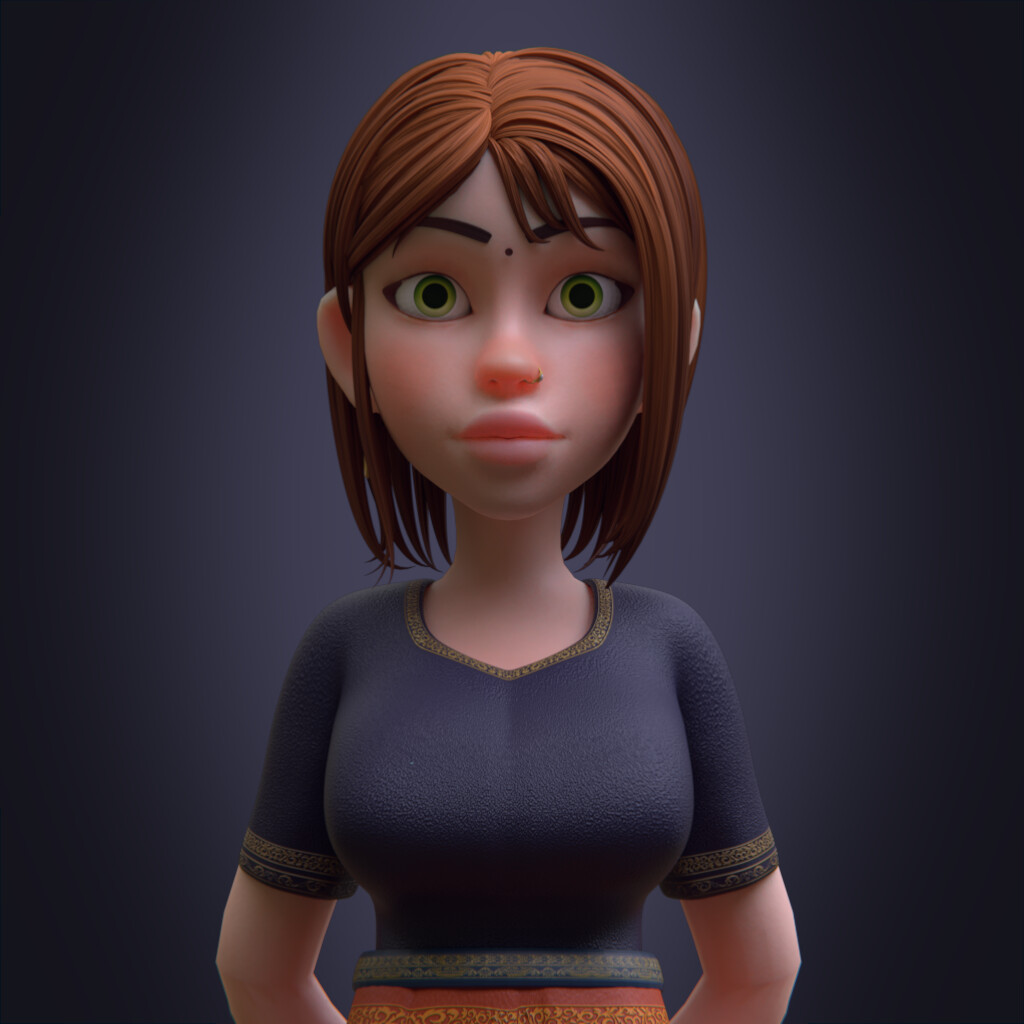 ArtStation Blender Character Sculpt