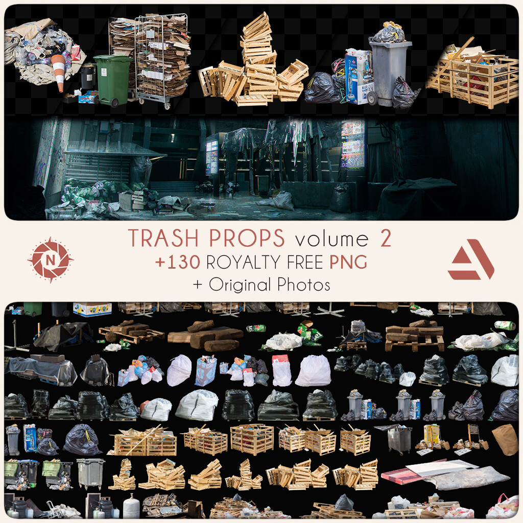 PNG Photo Pack: Trash Props volume 2

https://www.artstation.com/a/7545910
