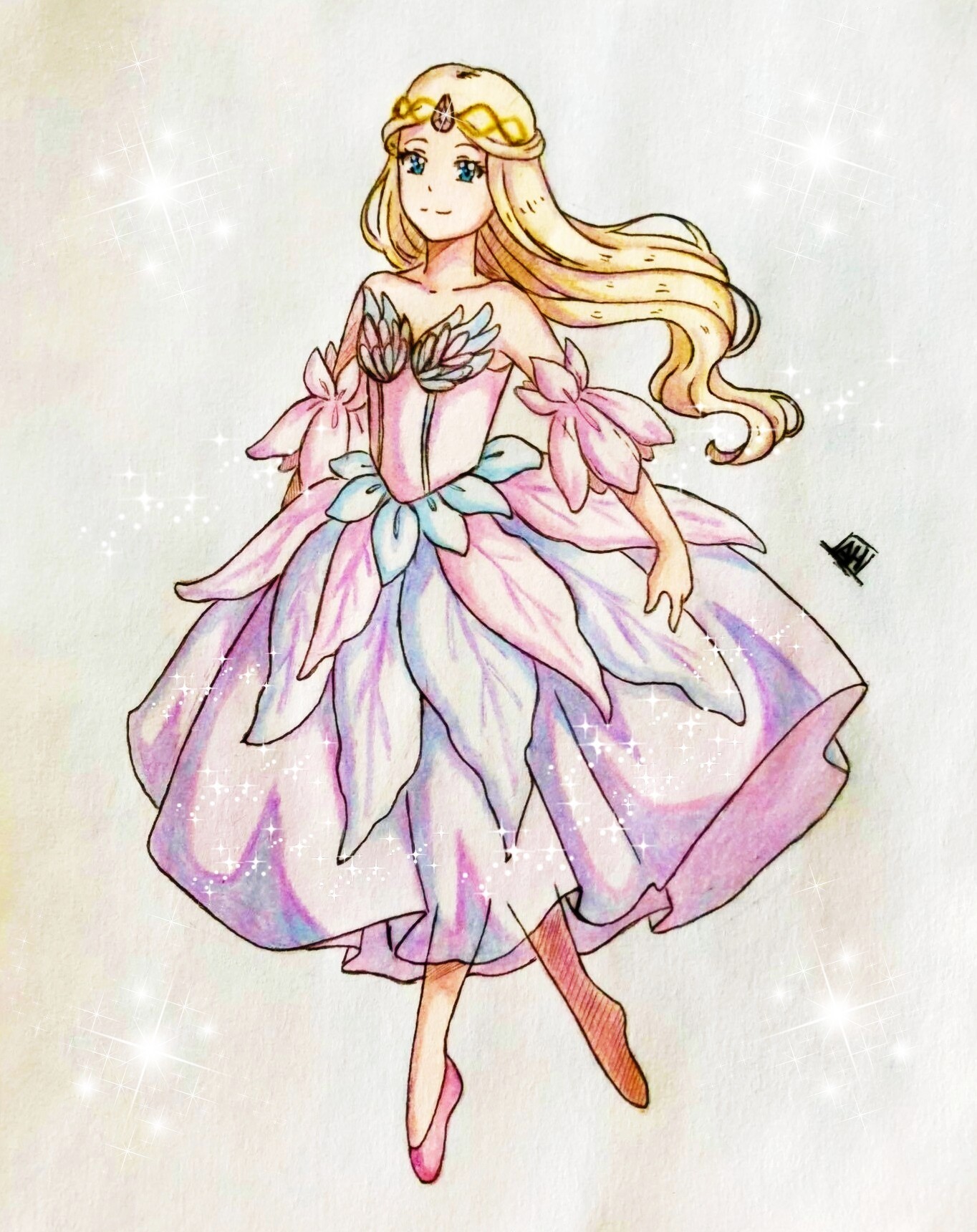 Barbie Swan Lake Gown