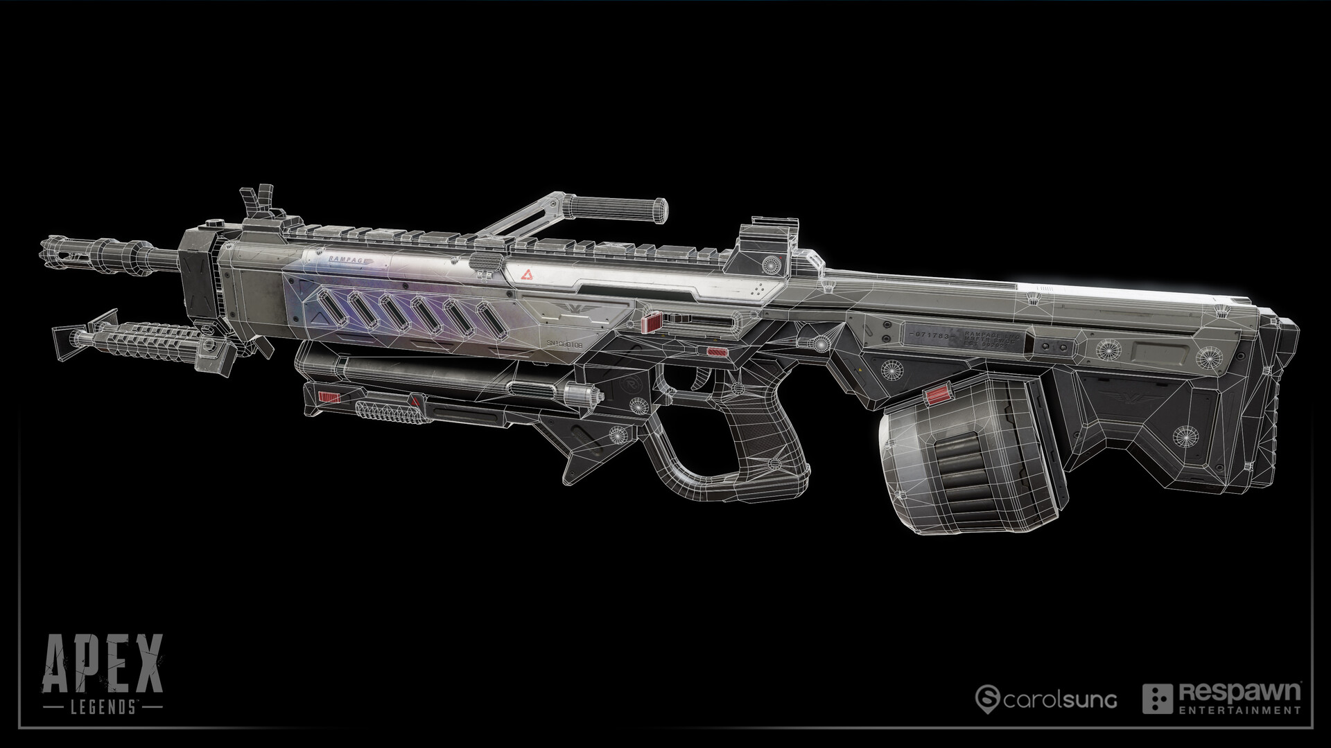 ArtStation Apex Legends Rampage LMG