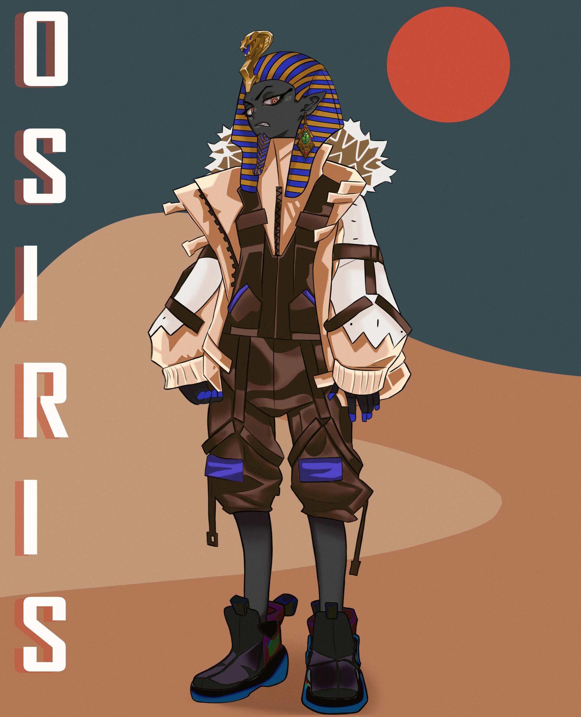Osiris designer top