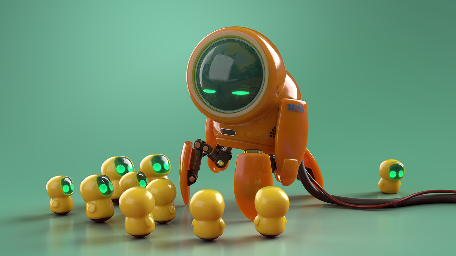 3D Stager render