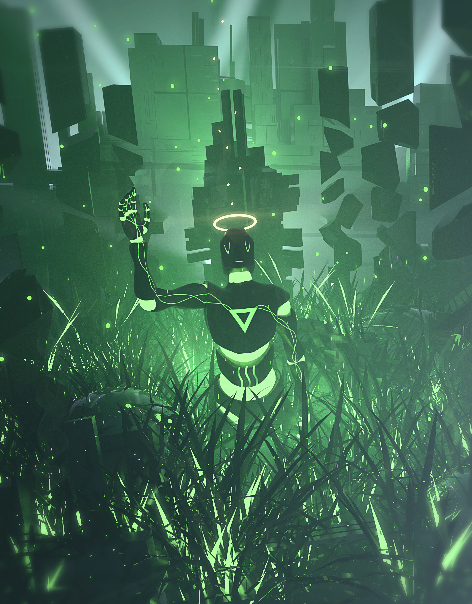 ArtStation Green Corner