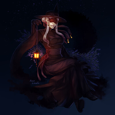 Anna landin mysticlily night final lowres