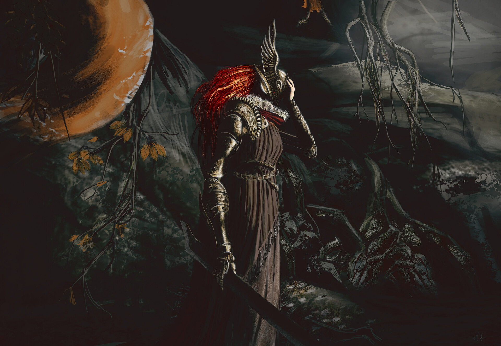 ArtStation Elden Ring Valkyrie