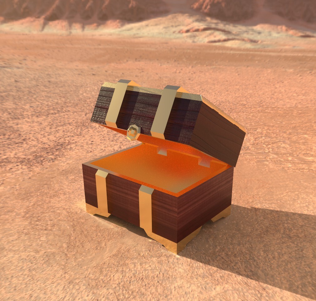 ArtStation Square Chest 01