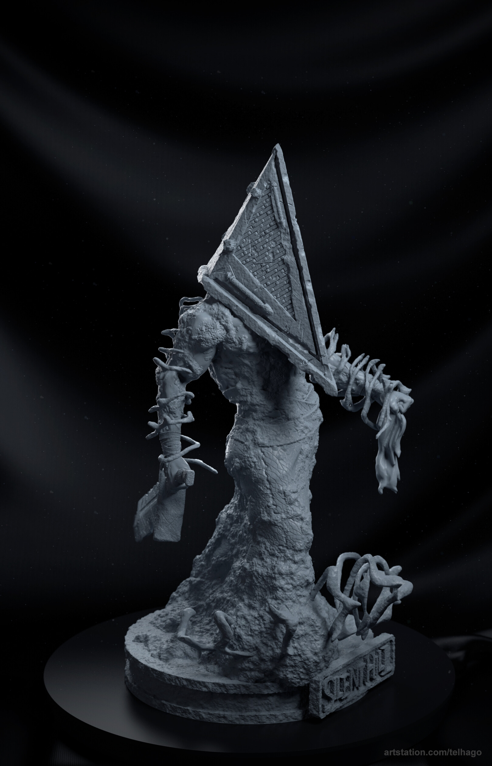 ArtStation - Pyramid head fanart