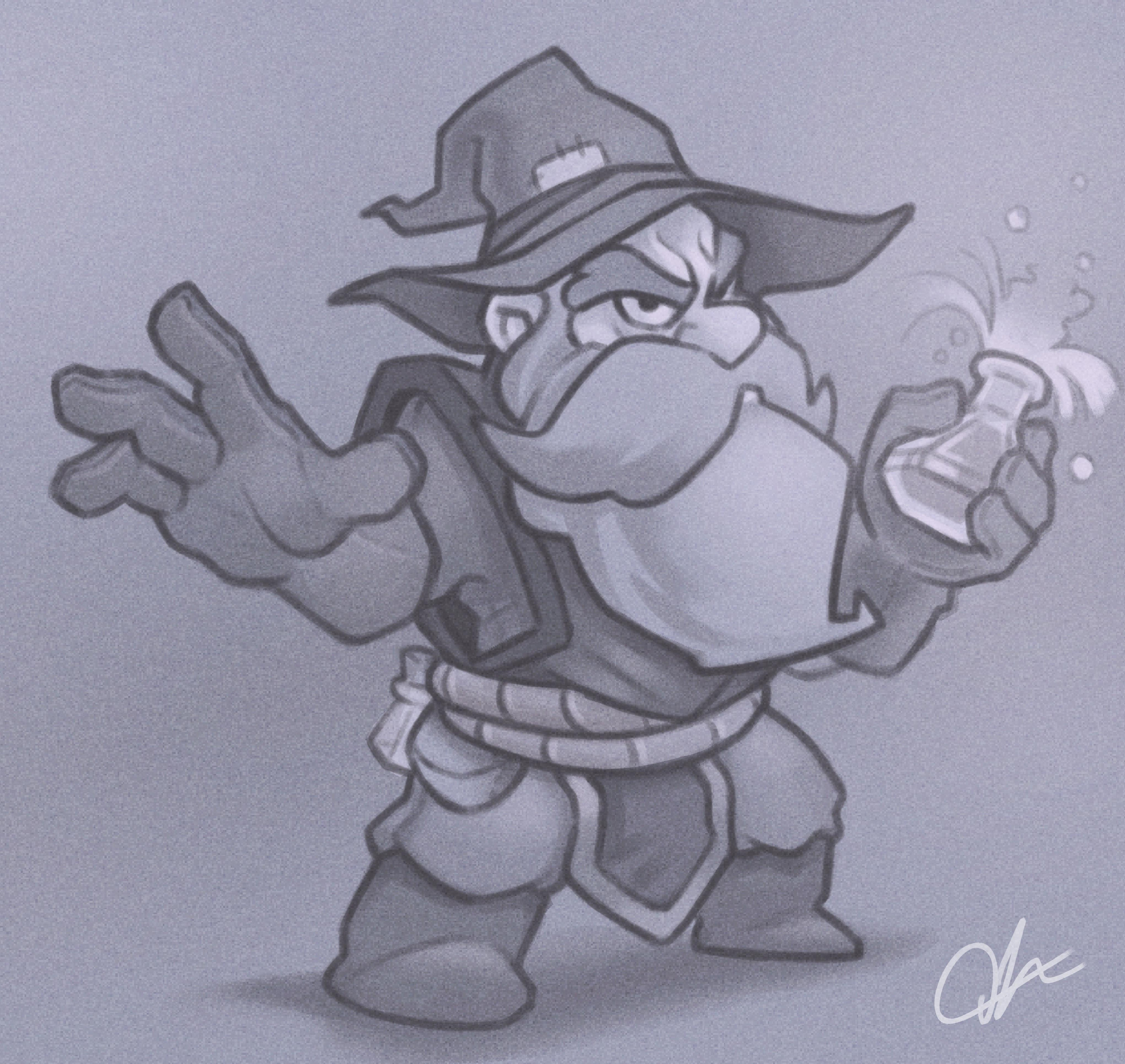 Potions Wizard Concept