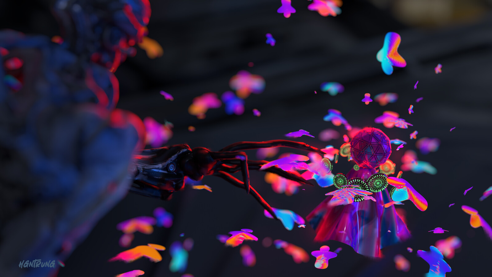 Keyframe concept -Shaman Meet Spirit. 
