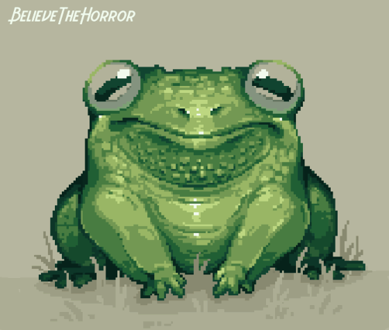 ArtStation - Animated Pixel Frog!
