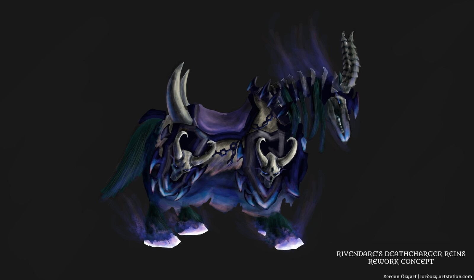[Fan Concept] Rivendare's Deathcharger Rework - World of Warcraft