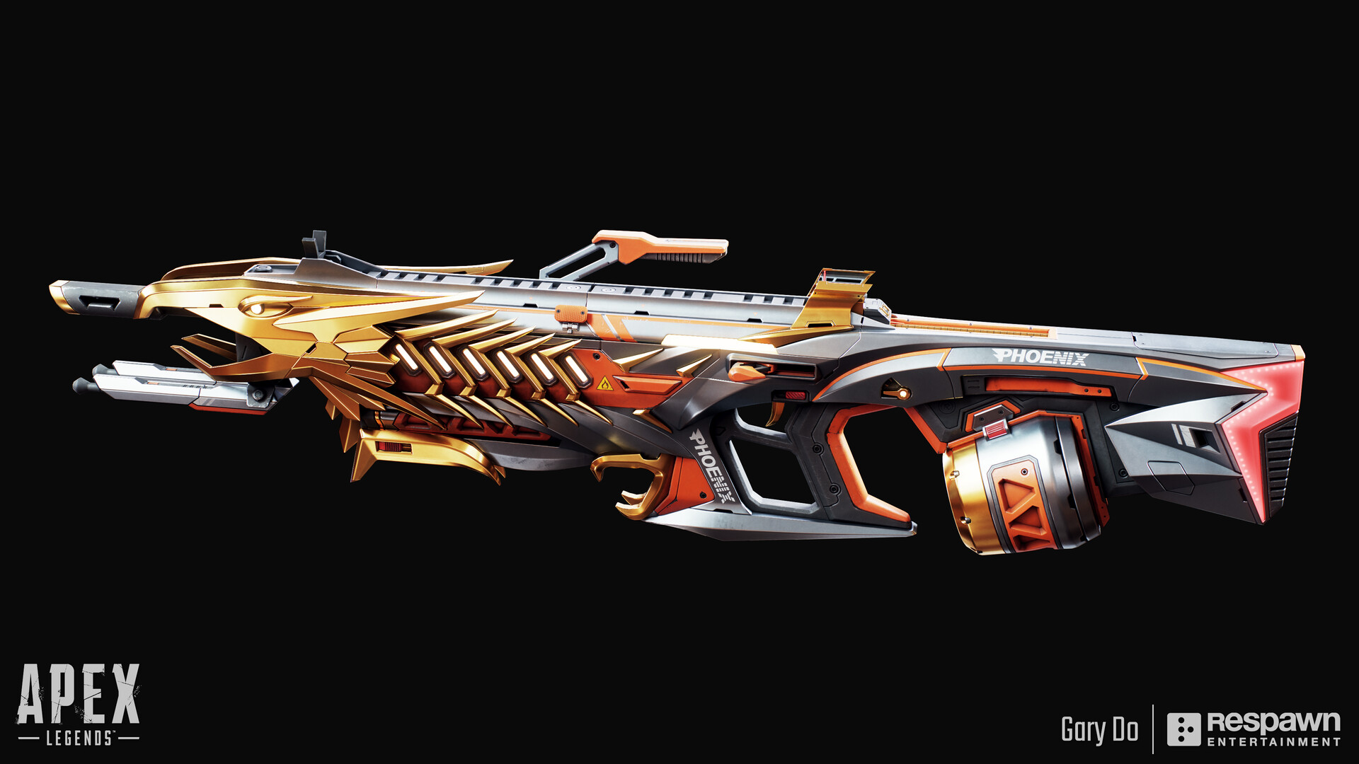 ArtStation Apex Legends Rebirth Rampage LMG