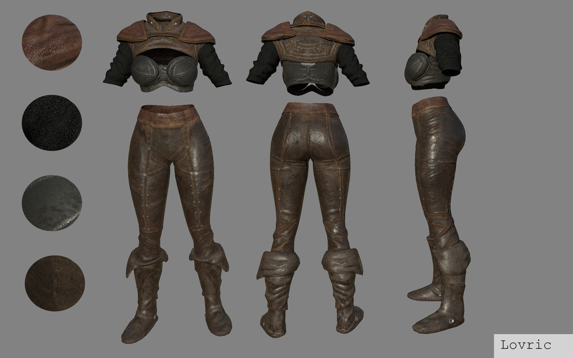ArtStation Leather Armor