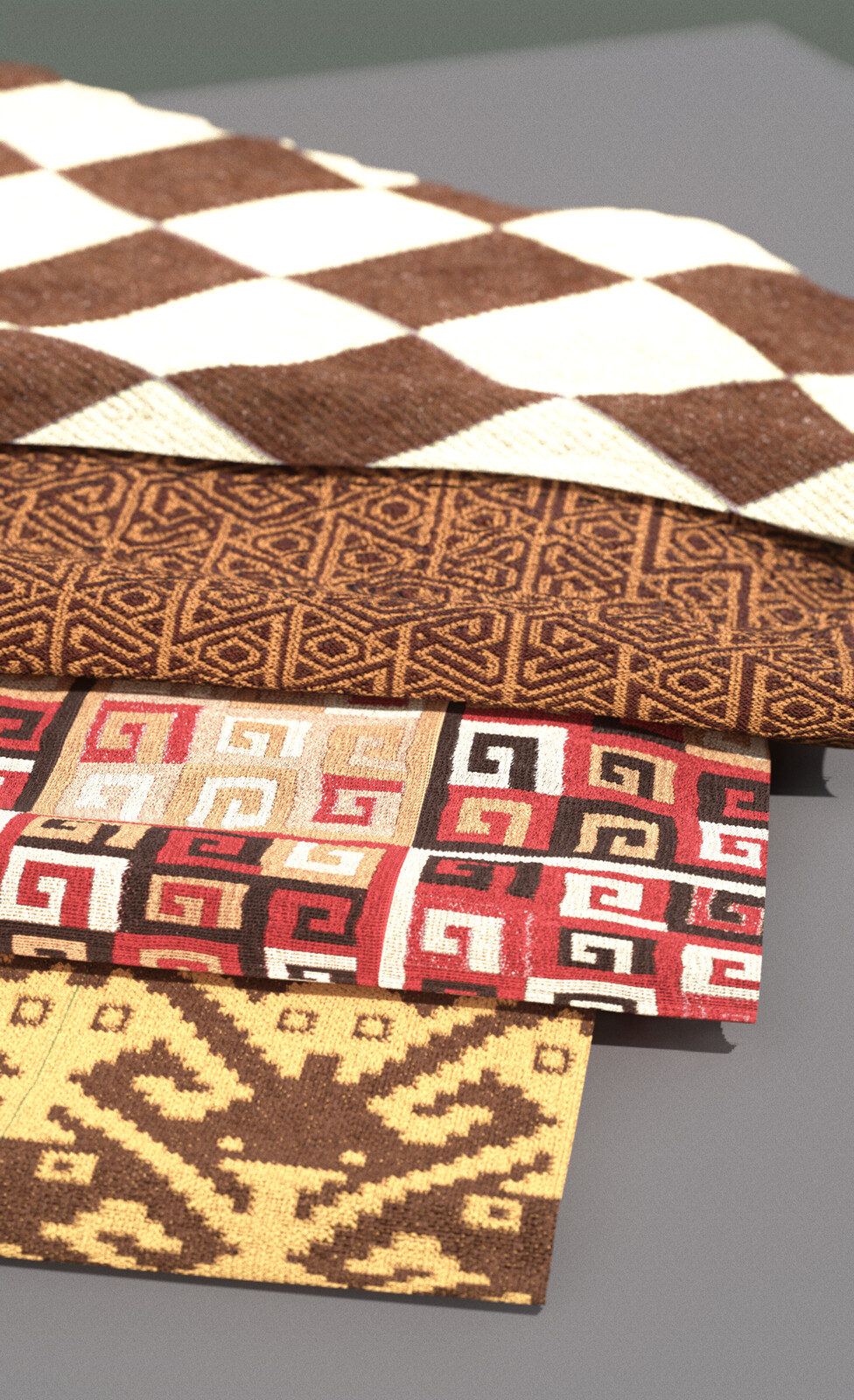 tapestry, brocade and double face