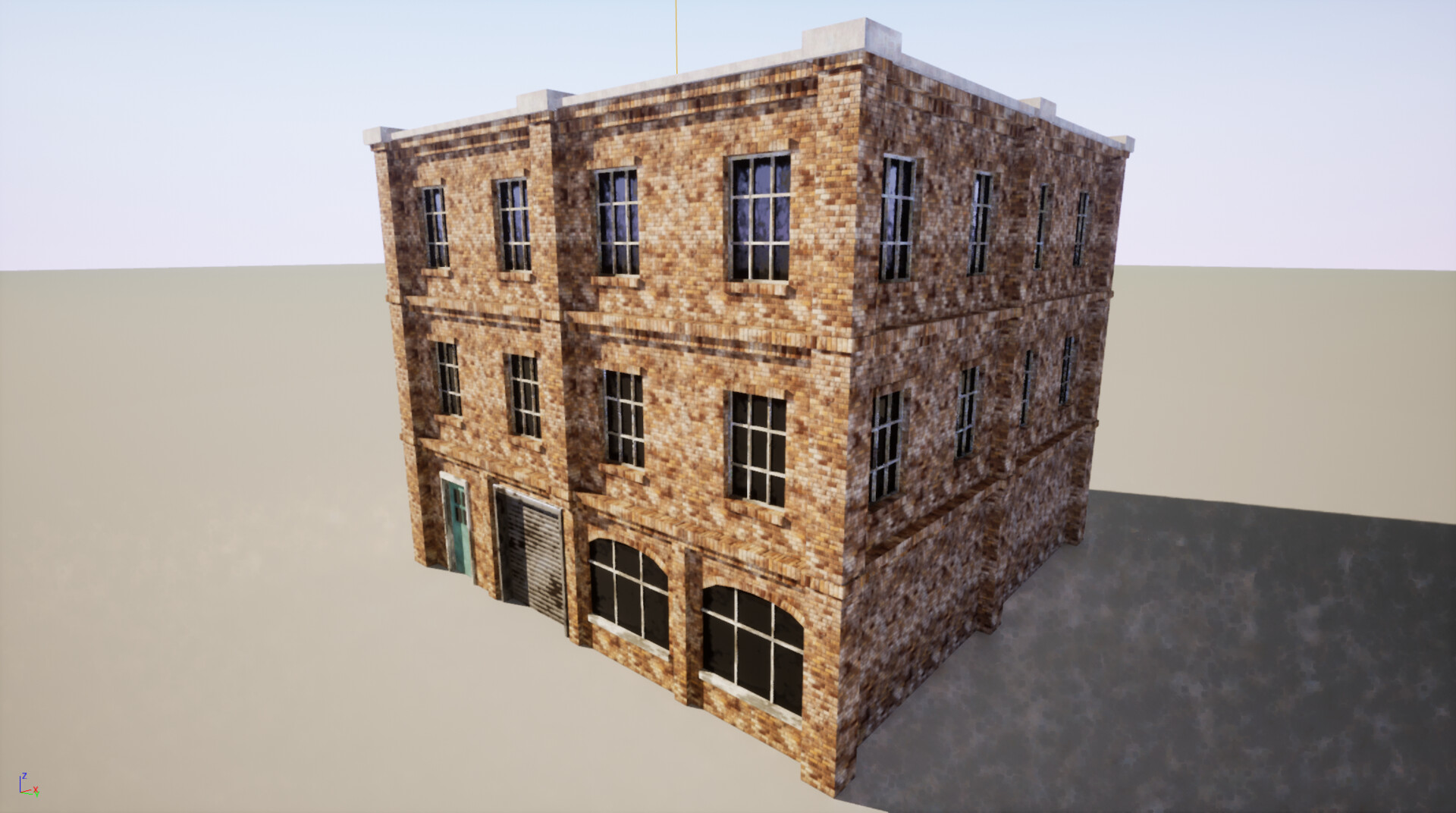 ArtStation Brick Factory First Modular Building
