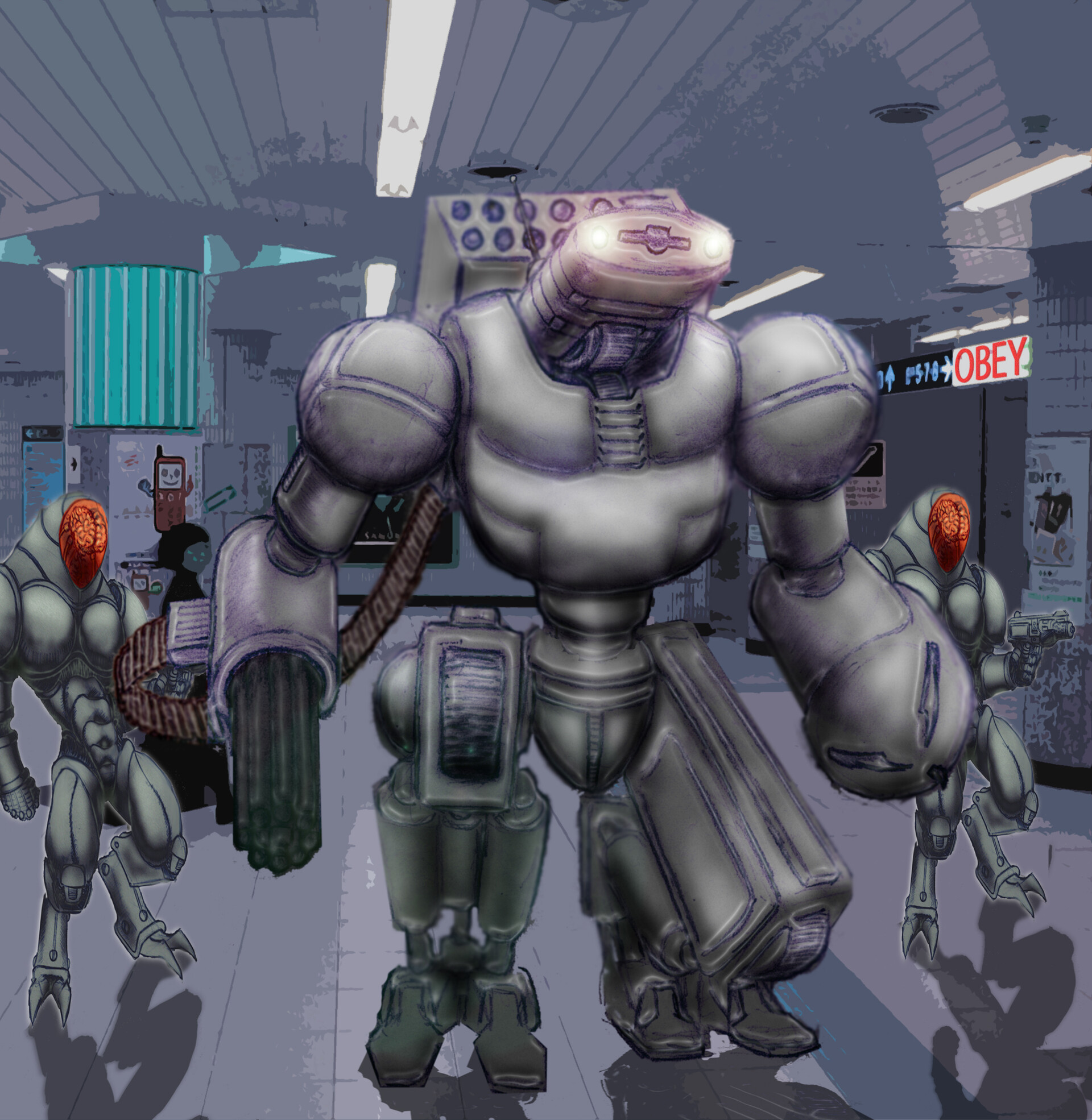 ArtStation Hunter Killer Patrol