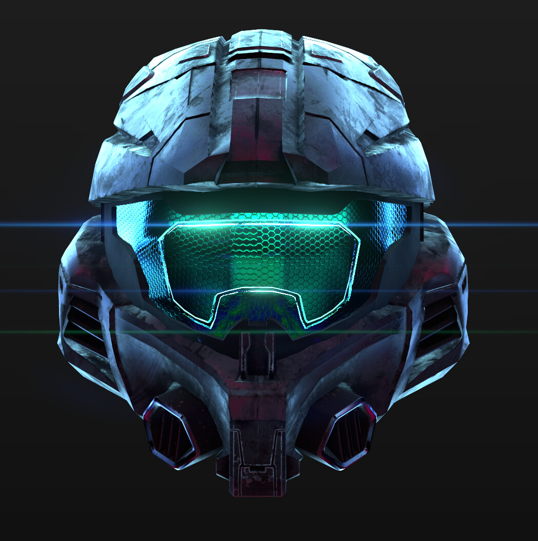 ArtStation - Halo Infinite Keystone helmet