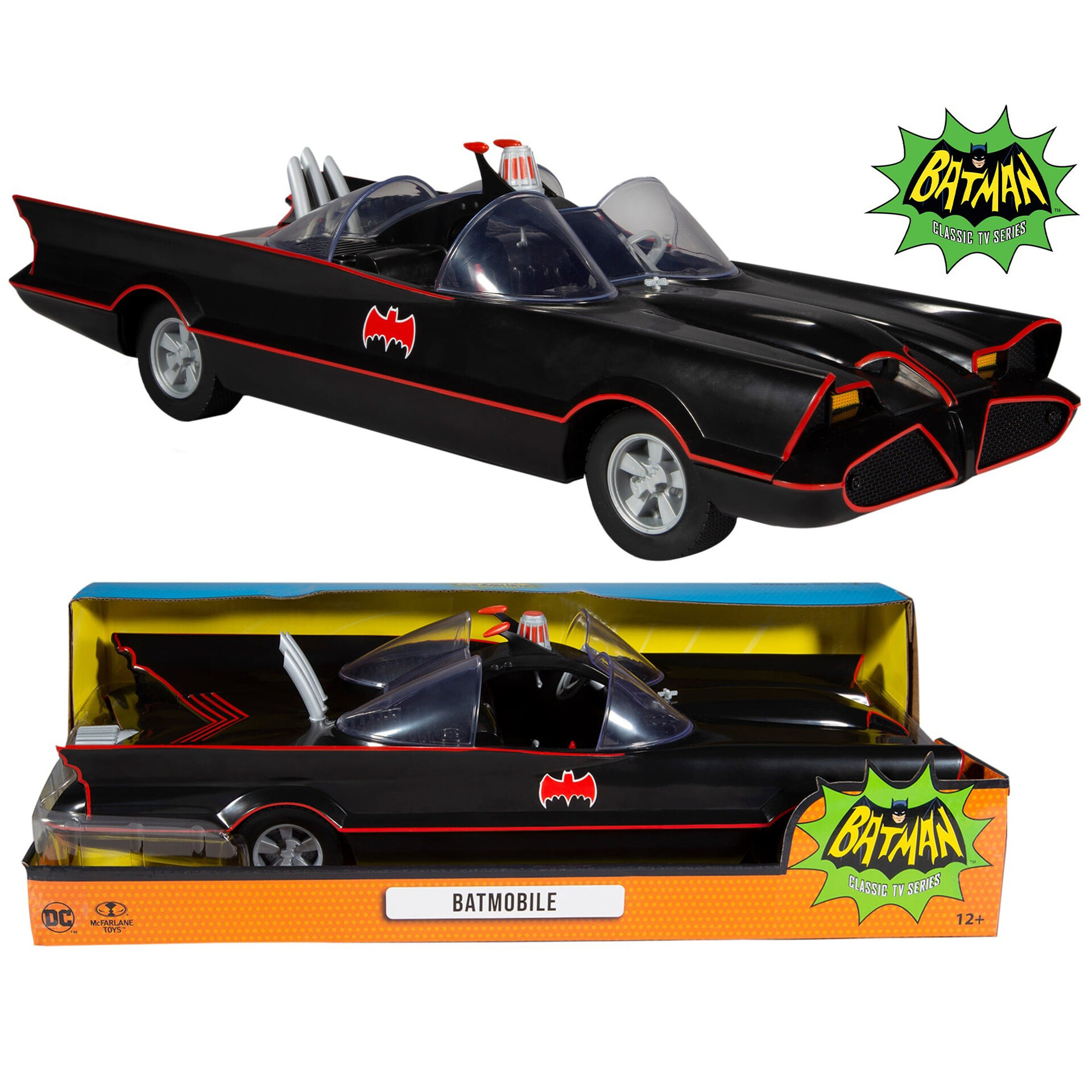 batman 66 batmobile mcfarlane