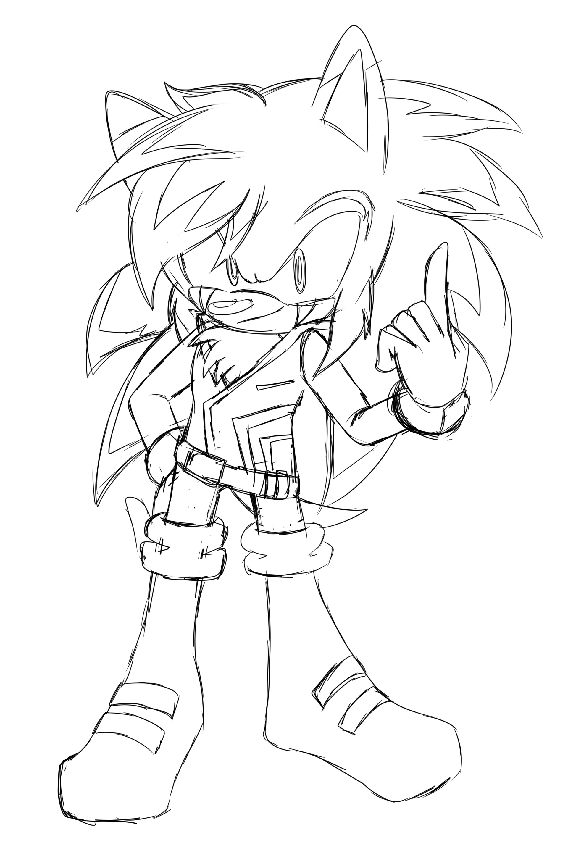 ArtStation - [SKETCH DUMP] Sonic Characters--2