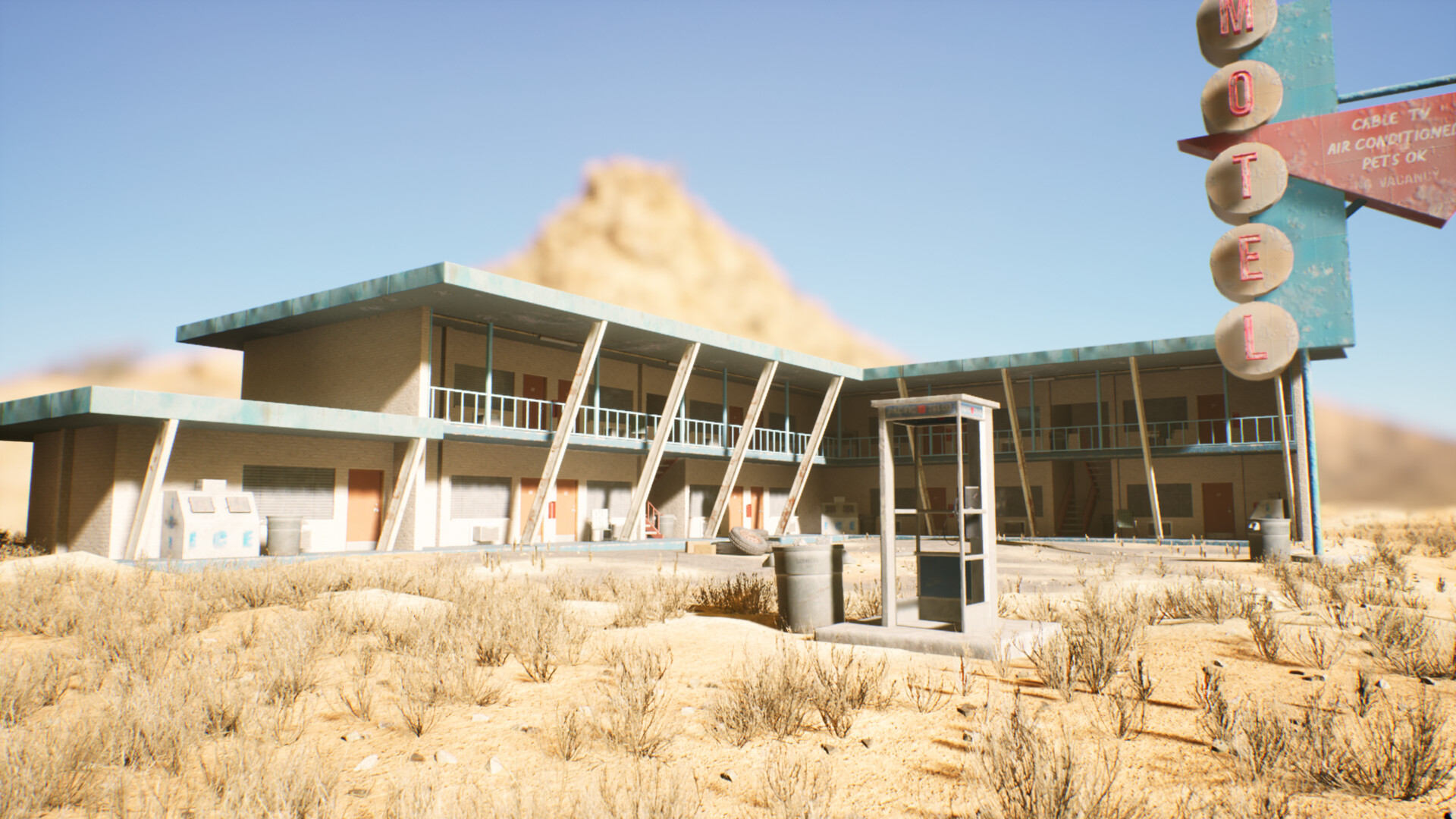 ArtStation - Desert Motel
